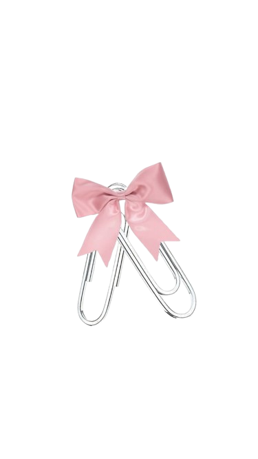 paper pin bow sticker